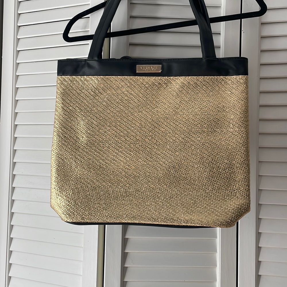 NWOT Versace Parfums tote bag.